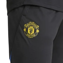 adidas Manchester United Trainingsbroek 2025-2026 Zwart Blauw Geel