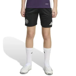 adidas Manchester United Trainingsset 2025-2026 Kids Paars Zwart Wit