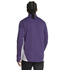 adidas Manchester United Trainingspak 1/4-Zip 2025-2026 Paars Zwart Wit