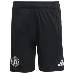 adidas Manchester United Trainingsbroekje 2025-2026 Kids Zwart Wit Paars