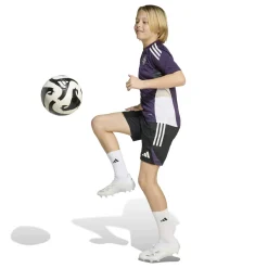 adidas Manchester United Trainingsbroekje 2025-2026 Kids Zwart Wit Paars