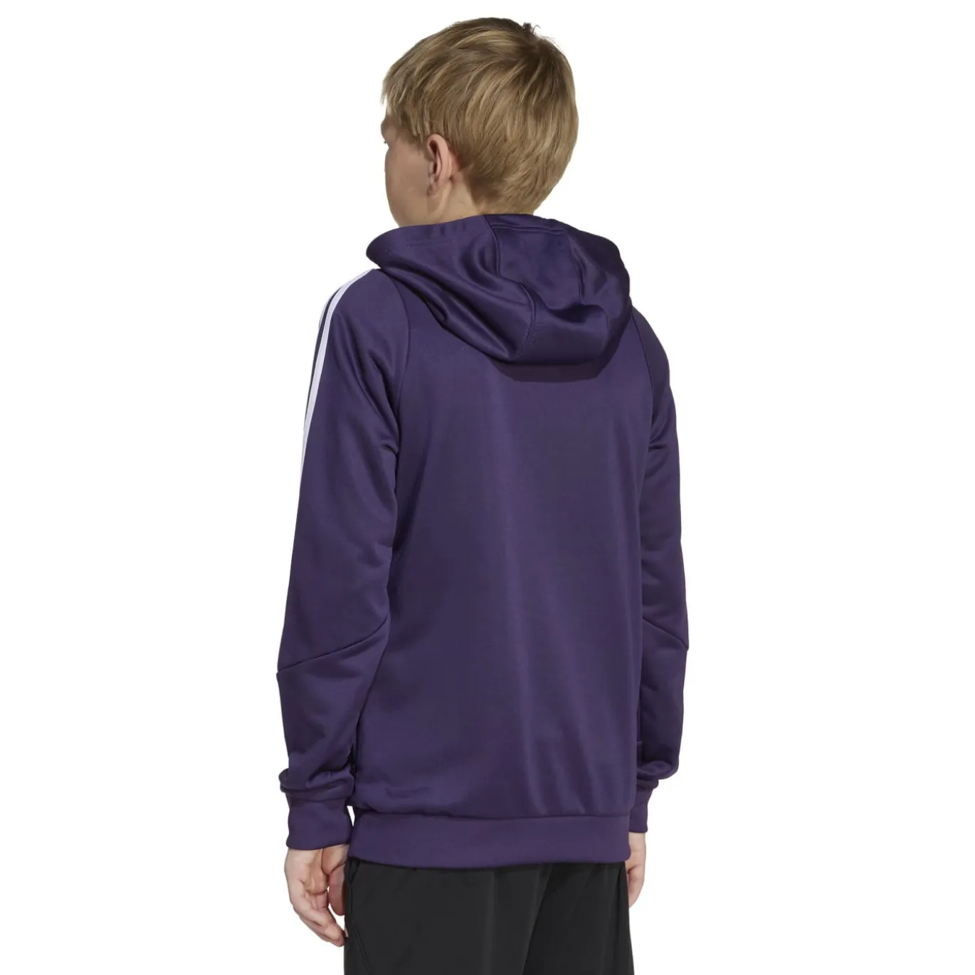 adidas Manchester United Track Trainingspak Hooded 2025-2025 Kids Paars Wit