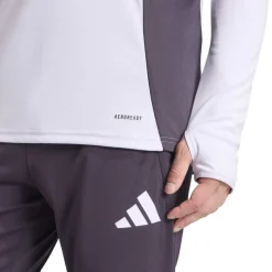 adidas Manchester United Trainingstrui 1/4-Zip 2025-2026 Paars Zwart