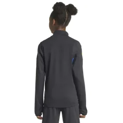 adidas Manchester United Trainingstrui 1/4-Zip 2025-2026 Kids Zwart Blauw Geel