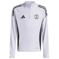 adidas Manchester United Trainingstrui 1/4-Zip 2025-2026 Kids Paars Zwart