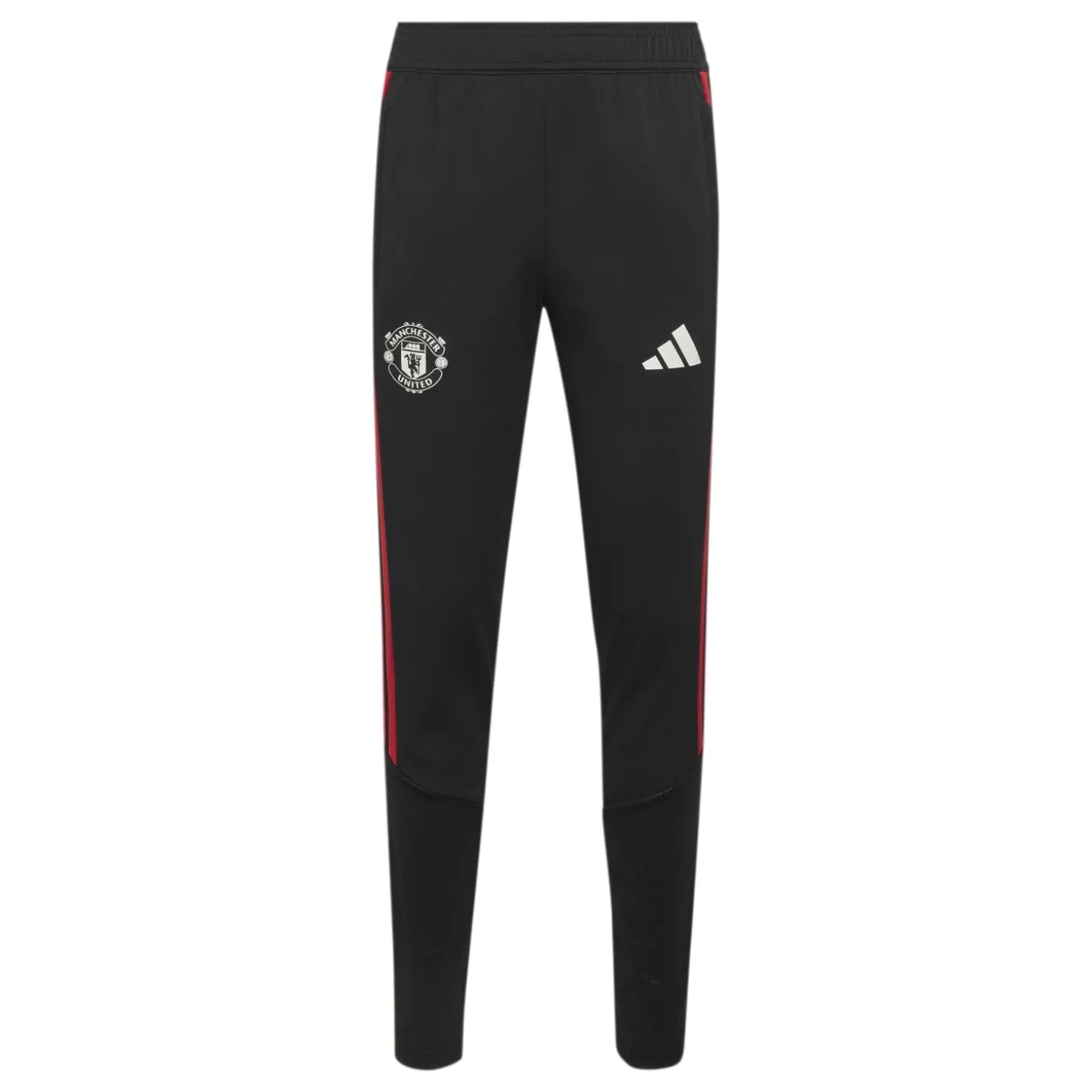 adidas Manchester United Trainingsbroek 2026-2027 Kids Zwart Rood Wit