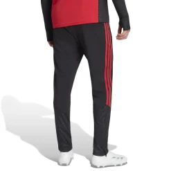 adidas Manchester United Trainingsbroek 2026-2027 Zwart Rood Wit