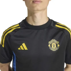 adidas Manchester United Trainingsset 2025-2026 Kids Zwart Blauw Geel