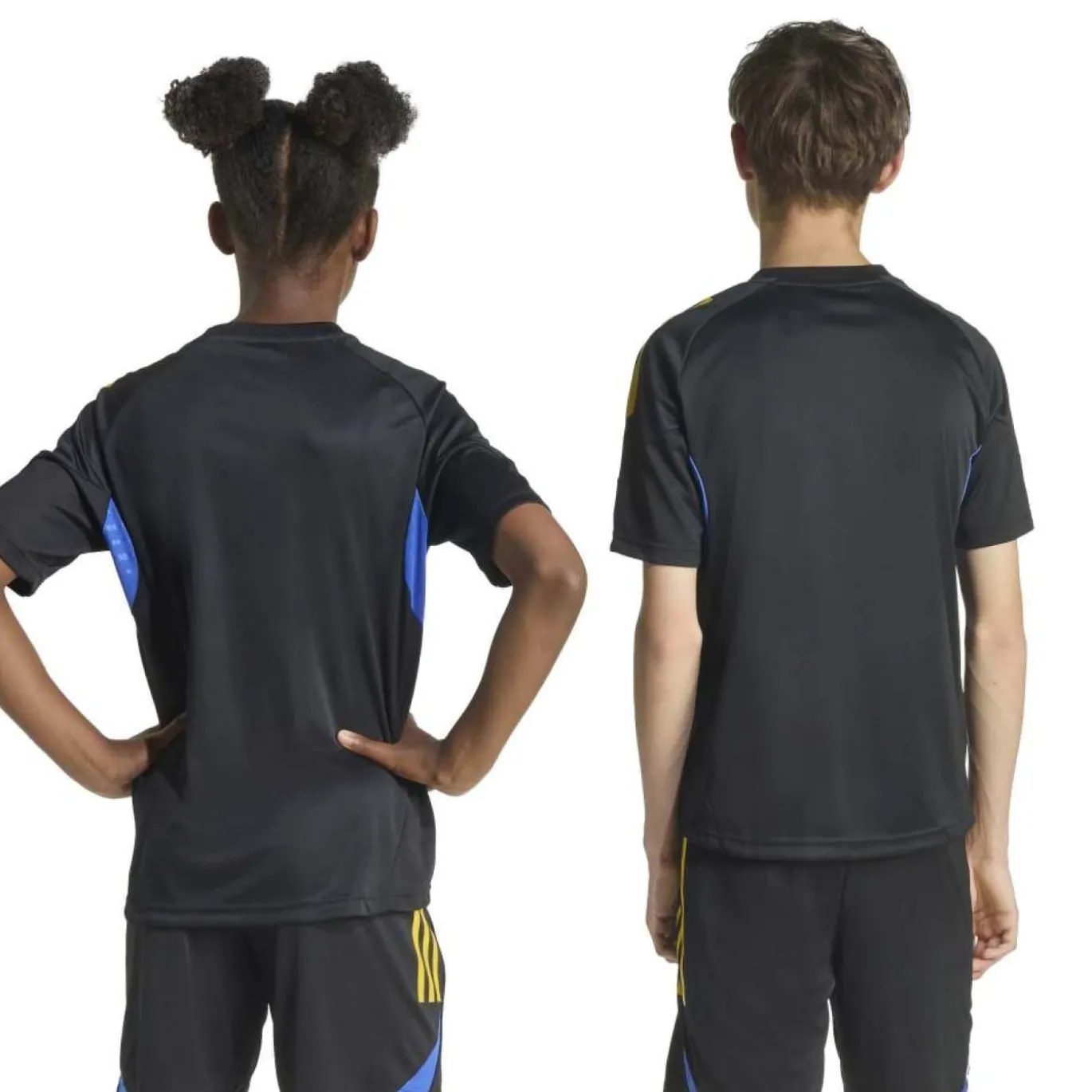 adidas Manchester United Trainingsset 2025-2026 Kids Zwart Blauw Geel