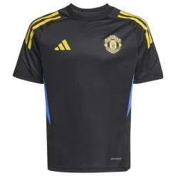 adidas Manchester United Trainingsset 2025-2026 Kids Zwart Blauw Geel