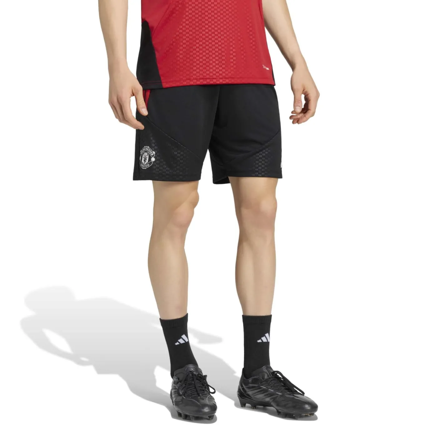 adidas Manchester United Trainingsset 2026-2027 Rood Zwart Wit