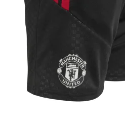 adidas Manchester United Trainingsbroekje 2026-2027 Kids Zwart Rood Wit