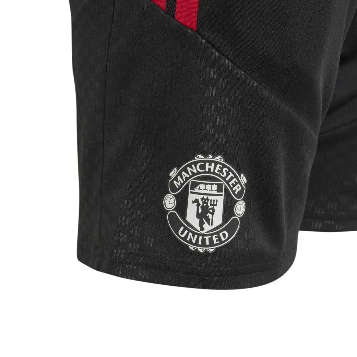 adidas Manchester United Trainingsbroekje 2026-2027 Kids Zwart Rood Wit