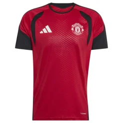 adidas Manchester United Trainingsshirt 2026-2027 Rood Zwart Wit