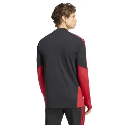 adidas Manchester United Trainingspak 1/4-Zip 2026-2027 Zwart Rood Wit