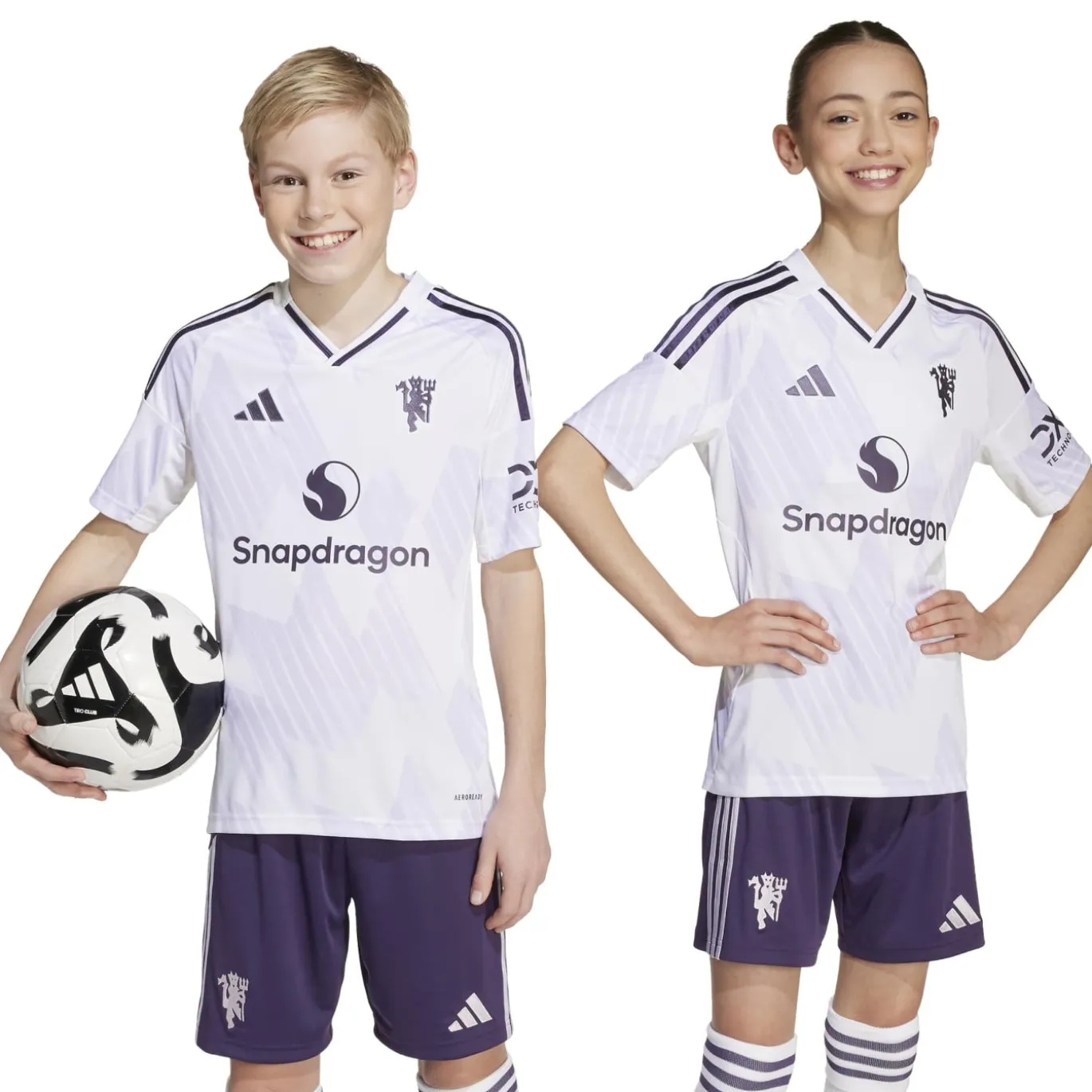adidas Manchester United Uitshirt 2025-2026 Kids