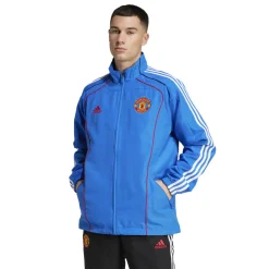 adidas Manchester United Urban Purist Trainingspak Full-Zip Blauw Zwart Wit
