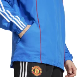 adidas Manchester United Urban Purist Trainingspak Full-Zip Blauw Zwart Wit