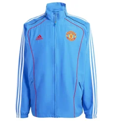 adidas Manchester United Urban Purist Trainingspak Full-Zip Blauw Zwart Wit