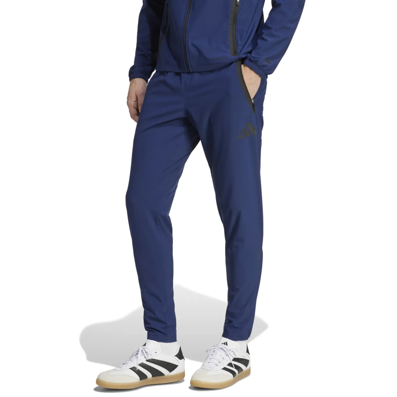 adidas Manchester United Vis Tech Trainingsbroek 2024-2025 Blauw