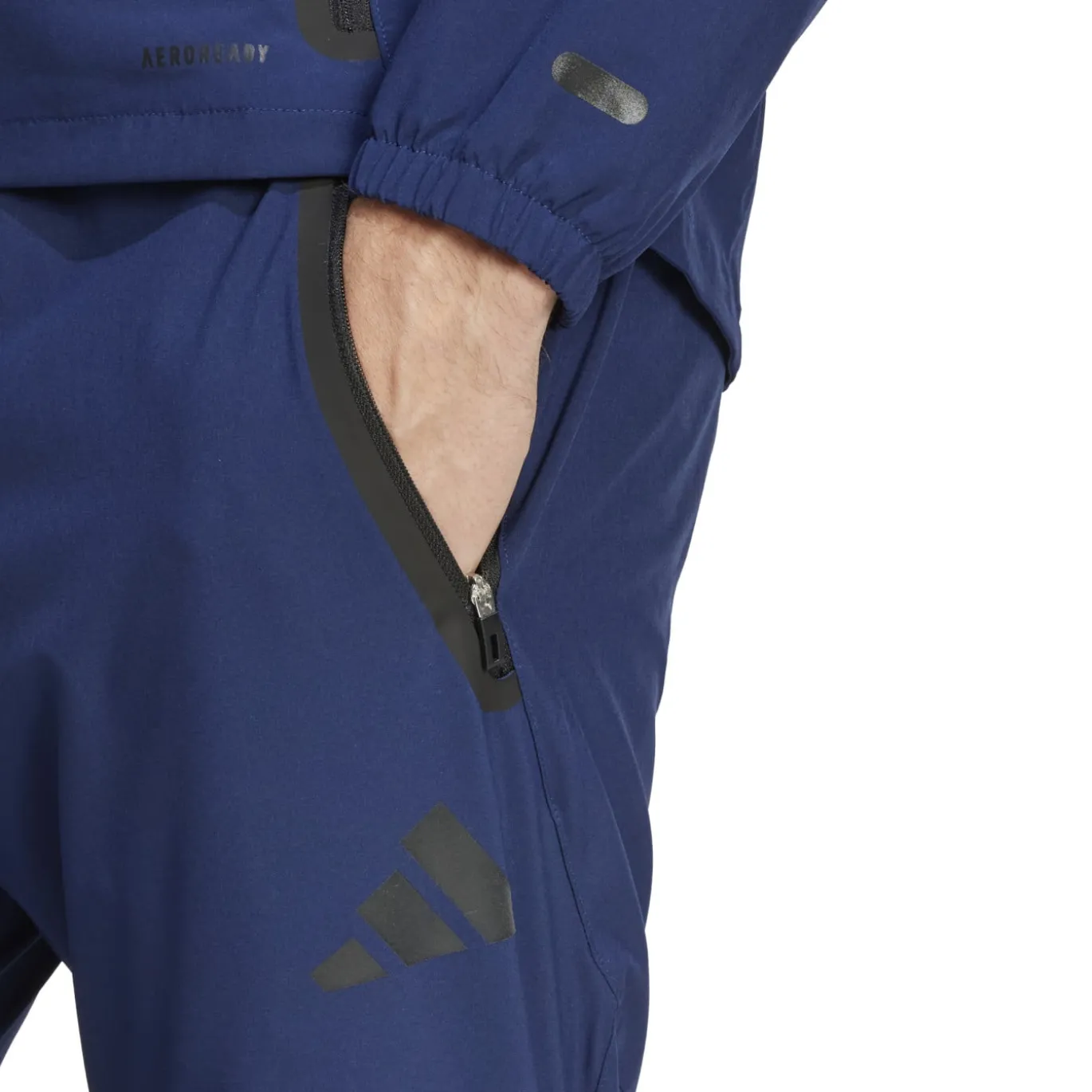 adidas Manchester United Vis Tech Trainingsbroek 2024-2025 Blauw