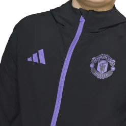 adidas Manchester United Vis Tech Vest Kids Zwart Paars