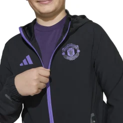 adidas Manchester United Vis Tech Vest Kids Zwart Paars