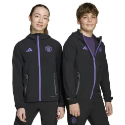 adidas Manchester United Vis Tech Vest Kids Zwart Paars