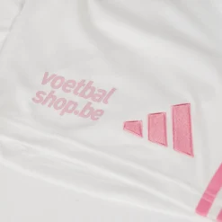 adidas Masters of Madness Racing Pannakoek Short Wit Roze