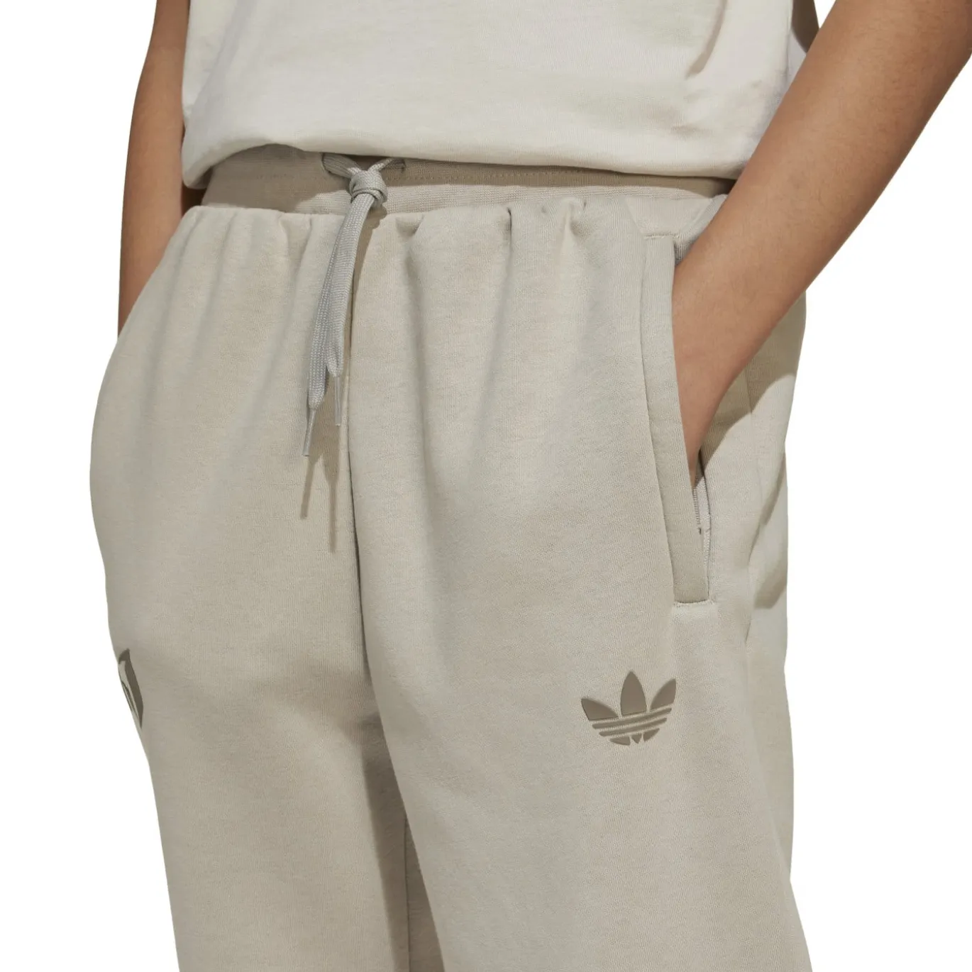 adidas Messi Joggingbroek Kids Beige
