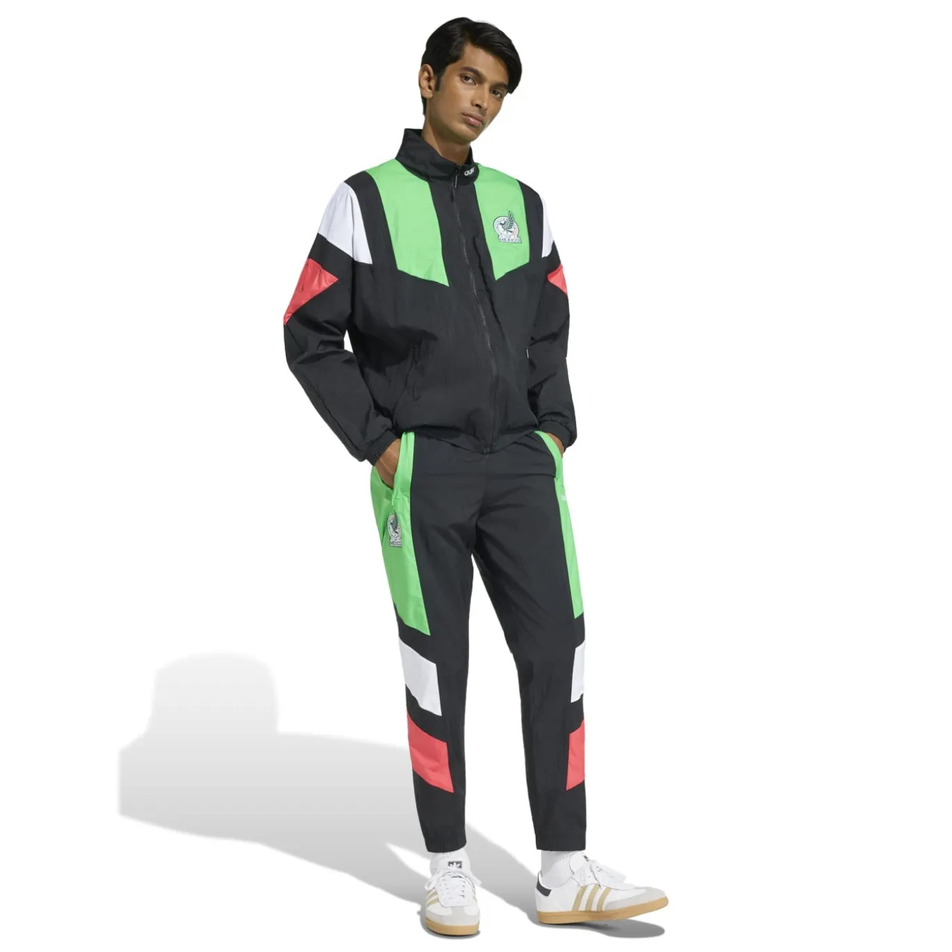 adidas Mexico EQT Trainingsjack Zwart Groen Wit Rood