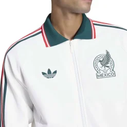 adidas Mexico Originals Anthem Trainingsjack Wit Donkergroen Rood