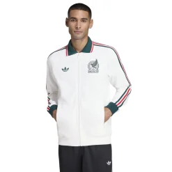 adidas Mexico Originals Anthem Trainingsjack Wit Donkergroen Rood