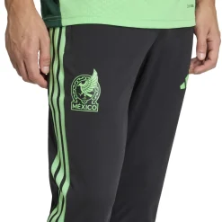 adidas Mexico Trainingsbroek 2026-2028 Zwart Lichtgroen Groen