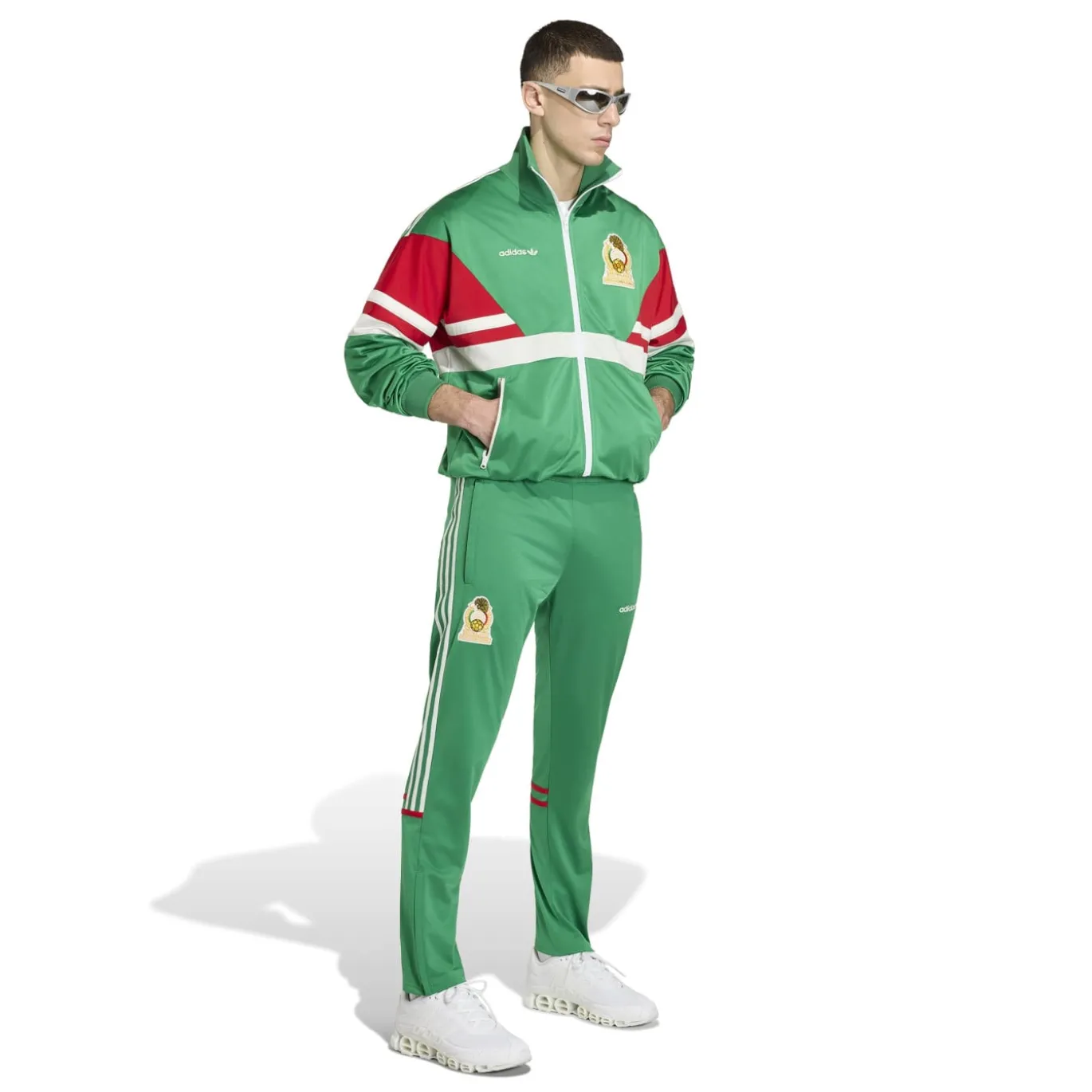 adidas Mexico Trainingsbroek 1986 Groen Wit Rood