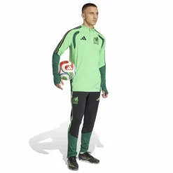 adidas Mexico Trainingspak 1/4-Zip 2026-2028 Lichtgroen Zwart Groen