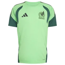 adidas Mexico Trainingsshirt 2026-2028 Lichtgroen Zwart Groen
