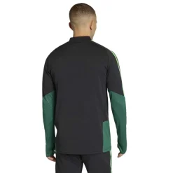 adidas Mexico Trainingstrui 1/4-Zip 2026-2028 Zwart Lichtgroen Groen