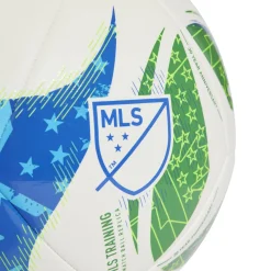 adidas MLS Training Voetbal Maat 5 Wit Groen Blauw
