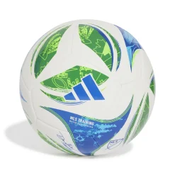adidas MLS Training Voetbal Maat 5 Wit Groen Blauw