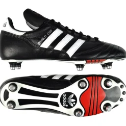 adidas Mundial World Cup IJzeren-Nop Voetbalschoenen (SG) Zwart Wit