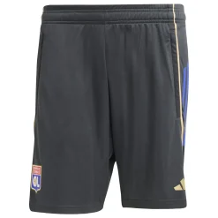 adidas Olympique Lyon Trainingsbroekje 2025-2026 Donkergrijs Goud Rood Blauw