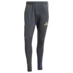 adidas Olympique Lyon Trainingsbroek 2025-2026 Donkergrijs Goud Rood Blauw