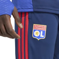 adidas Olympique Lyon Trainingsbroek 2026-2027 Donkerblauw Blauw Rood