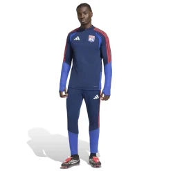 adidas Olympique Lyon Trainingsbroek 2026-2027 Donkerblauw Blauw Rood