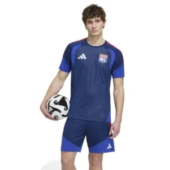 adidas Olympique Lyon Trainingsset 2026-2027 Donkerblauw Blauw Rood