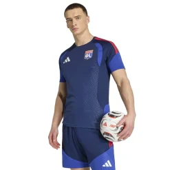 adidas Olympique Lyon Trainingsset 2026-2027 Donkerblauw Blauw Rood