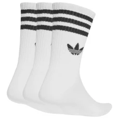 Adidas Originals 3-Stripes Crew Sokken 3-Pack Wit