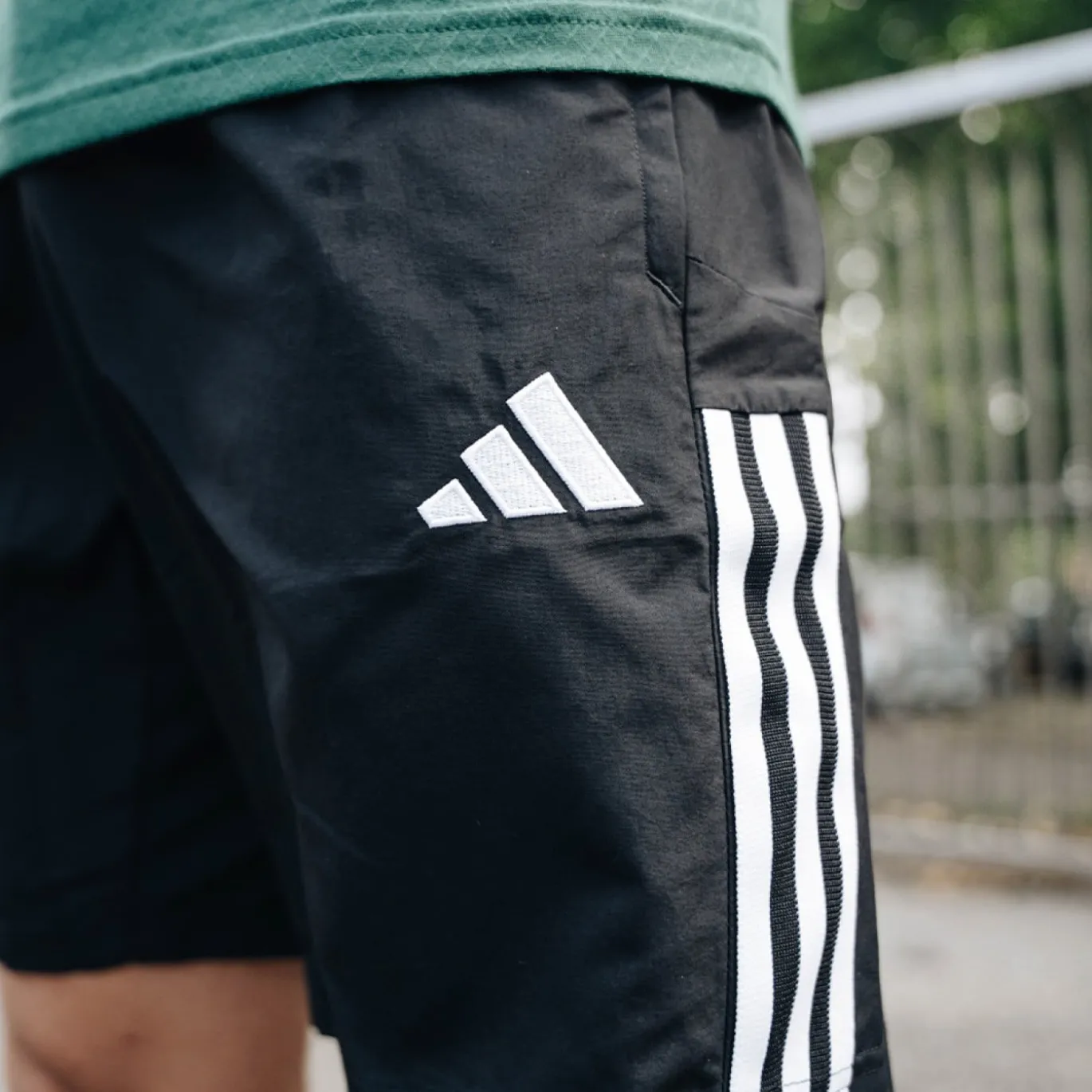 adidas PEC Zwolle Broekje 2023-2024 Zwart Wit