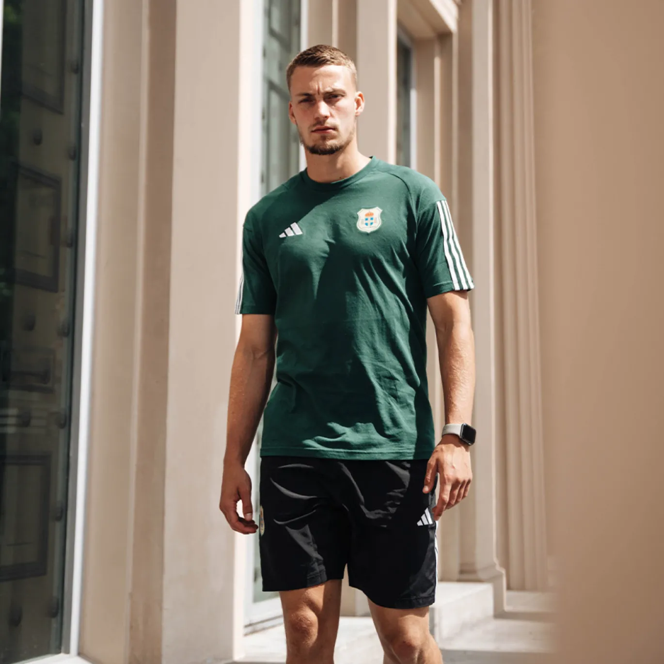 adidas PEC Zwolle Broekje 2023-2024 Zwart Wit